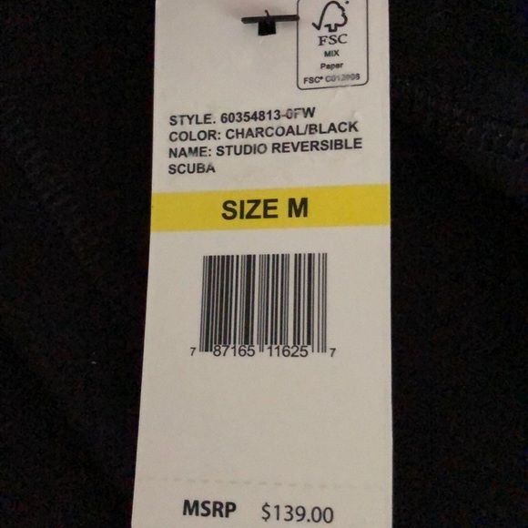 AUTHENTIC NWT KIIND STUDIO REVERSIBLE SCUBA JACKET SZ M - Picture 10 of 10